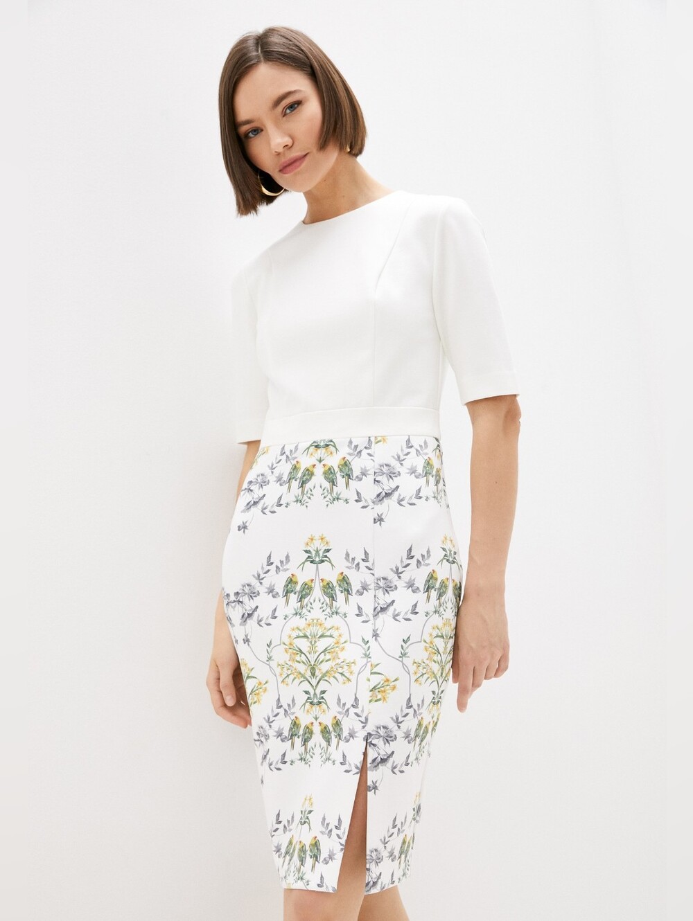 Ted Baker Floral Bird Mini Dress